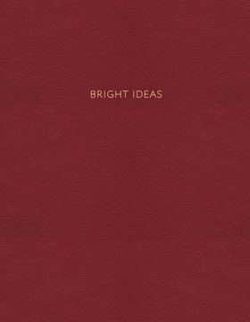 Блокнот. Bright ideas. Красный