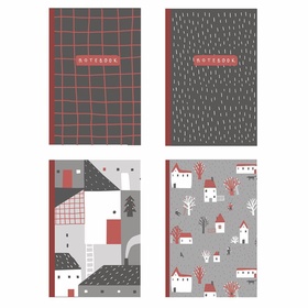 Блокнот. Red Wooden Flag. А5