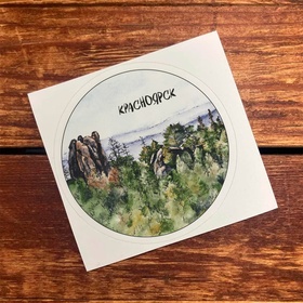 Стикер. Место простых чудес. Красноярск